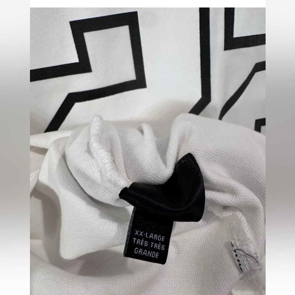 AMIRI White and Black Varsity Jersey Shirt - Picture 6 of 6
